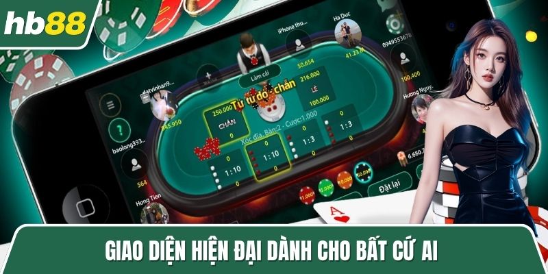 Giao diện hiện đại dành cho bất cứ ai 